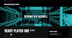 Desktop Screenshot of filmgaze.com